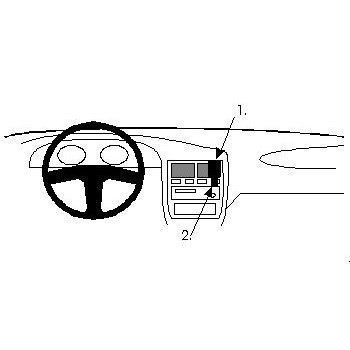 Brodit 851899 ProClip Nissan Primera 91-95