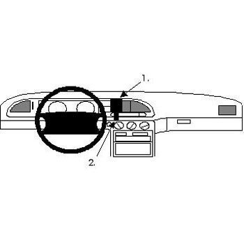 Brodit 852011 ProClip Ford Mondeo 93-96