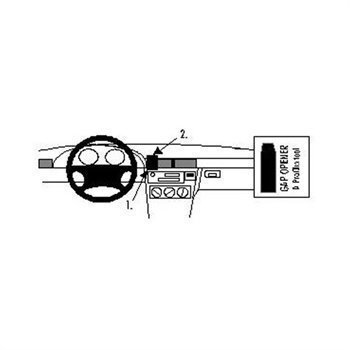 Brodit 852065 ProClip BMW Compact 94-00