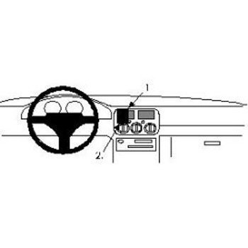 Brodit 852078 ProClip Subaru Impreza 94-97