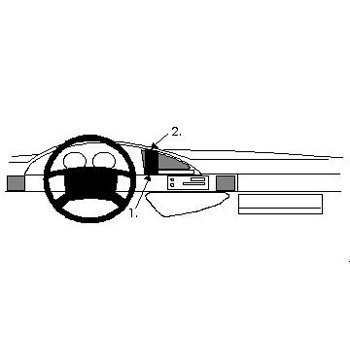 Brodit 852118 ProClip Lancia Zeta 95-01