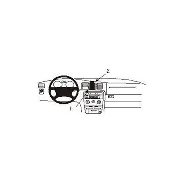 Brodit 852226 ProClip Opel Vectra B 96-01