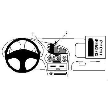 Brodit 852306 ProClip Mitsubishi Colt 96-04