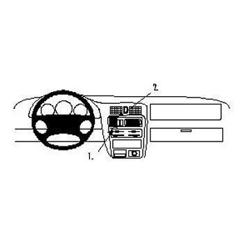 Brodit 852417 ProClip Mazda 323 98-02