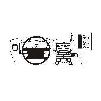 Brodit 853178 ProClip Volkswagen Touareg 03-09