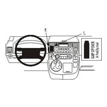 Brodit 853289 ProClip Volkswagen Multivan 03-10