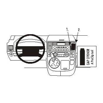 Brodit 853290 ProClip Volkswagen Multivan 03-10