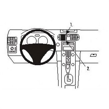 Brodit 853360 ProClip Volvo C30 07-14