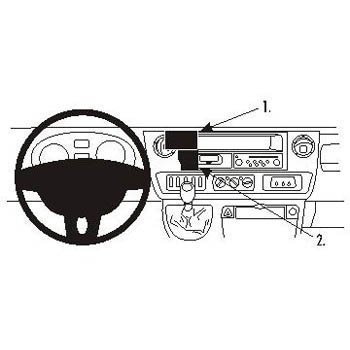 Brodit 853375 ProClip Opel Movano 04-10