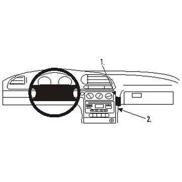 Brodit 853422 ProClip Ford Mondeo 01-07