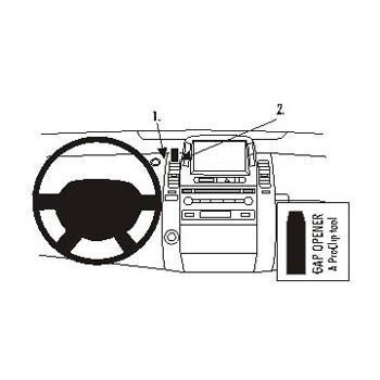 Brodit 853437 ProClip Toyota Prius 04-09