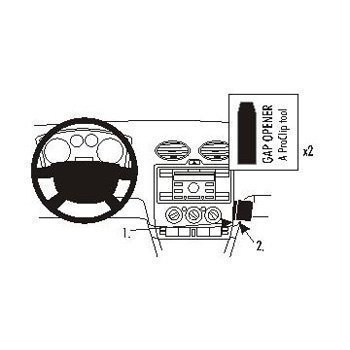 Brodit 853585 ProClip Ford Focus 05-10