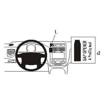 Brodit 853588 ProClip Kia Sportage 05-10