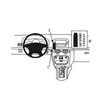 Brodit 853601 ProClip Hyundai Sonata 05-08