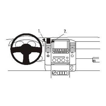 Brodit 853613 ProClip Nissan King Cab 07-10