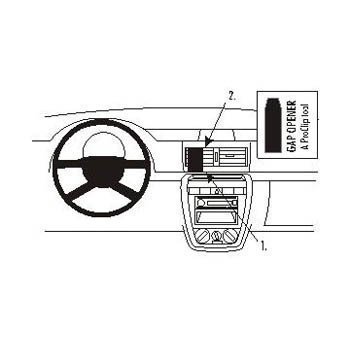 Brodit 853620 ProClip Volkswagen Fox 05-11