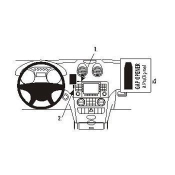 Brodit 853622 ProClip Mercedes Benz M-Class/ML 05-11