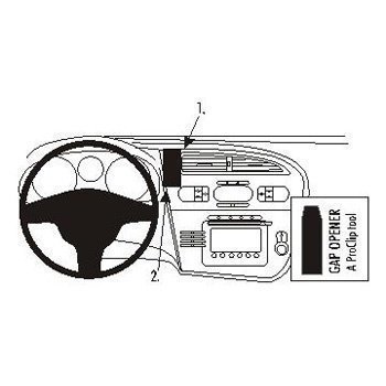 Brodit 853714 ProClip Seat Leon 06-12