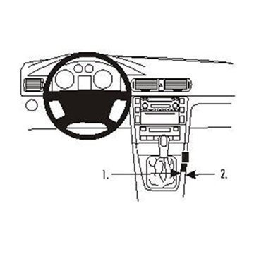 Brodit 853953 ProClip Skoda Superb 2006-