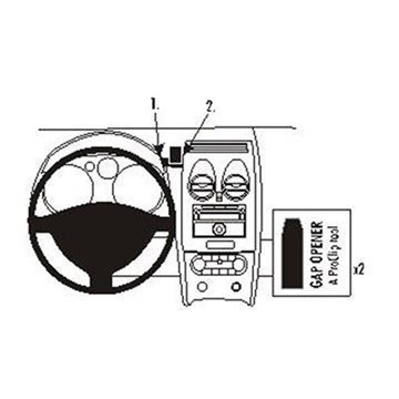 Brodit 853965 ProClip Nissan Qashqai 07-13