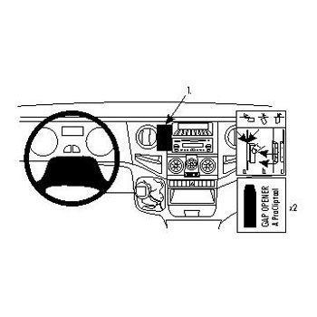 Brodit 853968 ProClip Iveco Daily 06-14