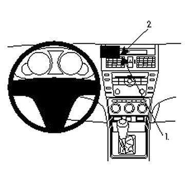 Brodit 854169 ProClip Mazda 6 08-12