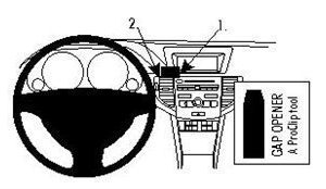 Brodit 854193 ProClip Honda Accord 09-12