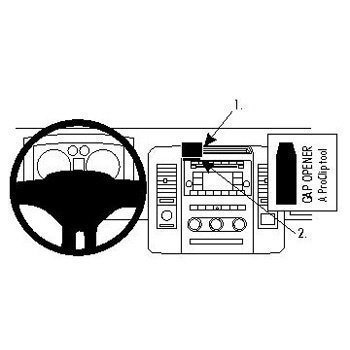 Brodit 854301 ProClip Dodge Ram Pick Up 1500 09-12