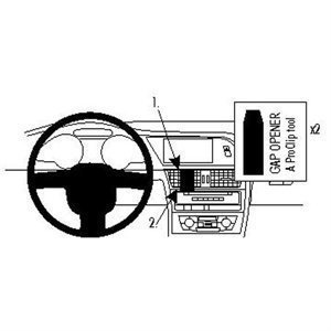 Brodit ProClip Audi A4 Sedan 08-15