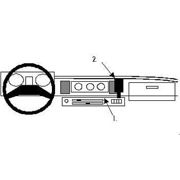 Brodit ProClip Isuzu Trooper 82-93