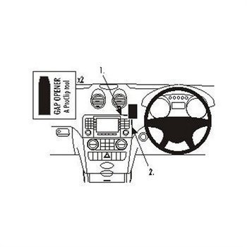 Brodit ProClip Mercedes Benz M-Class 05-11