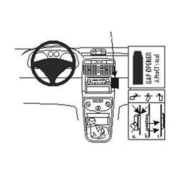 Brodit ProClip Peugeot 307 2001-