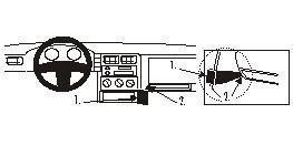 Brodit ProClip Seat Cordoba Ibiza / Volkswagen Caddy Van Combi