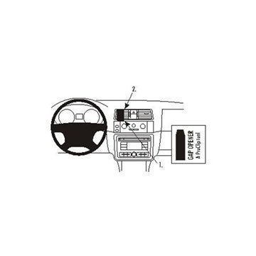 Brodit ProClip Skoda Fabia 08-14