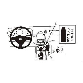 Brodit ProClip Toyota Celica 00-04