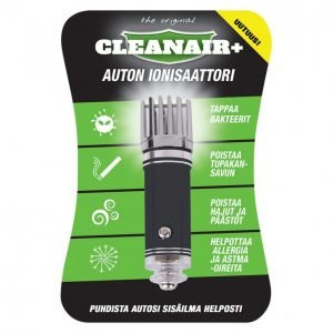 Cleanair+ Auton Ionisaattori