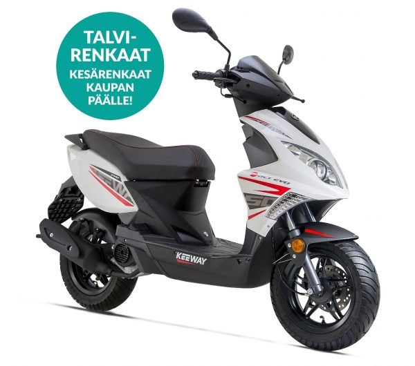 Keeway Fact Evo Euro4 Skootteri Talvirengas Valkoinen