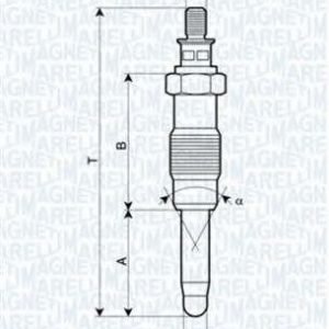 Magneti Marelli Hehkutulppa