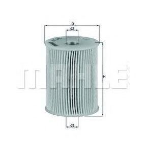 Mahle Original Polttoainesuodatin