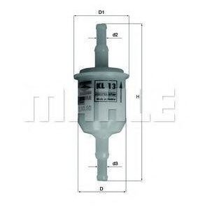 Mahle Original Polttoainesuodatin