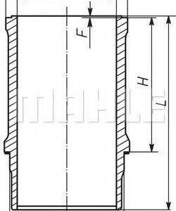 Mahle Original Sylinteriputki
