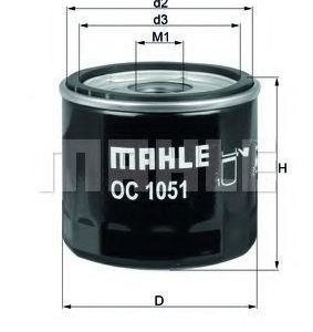 Mahle Original Öljynsuodatin