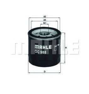 Mahle Original Öljynsuodatin