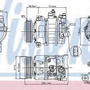 Nissens Kompressori Ilmastointilaite