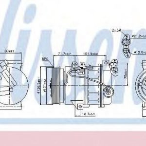 Nissens Kompressori Ilmastointilaite