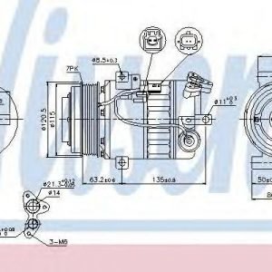 Nissens Kompressori Ilmastointilaite