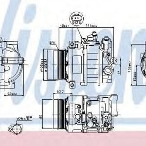 Nissens Kompressori Ilmastointilaite