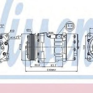 Nissens Kompressori Ilmastointilaite