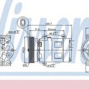 Nissens Kompressori Ilmastointilaite