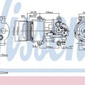 Nissens Kompressori Ilmastointilaite